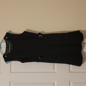 White house black market, knee length, black dress, size 14